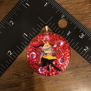 Handmade Braixen resin charm